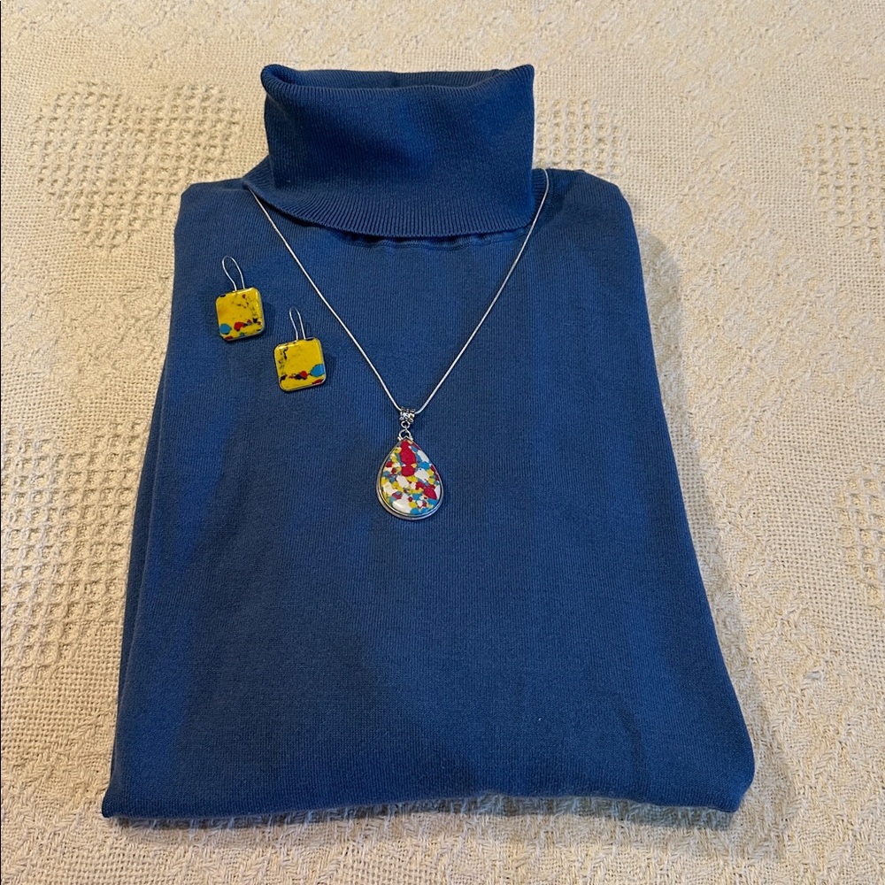Talbots Blue Sweater